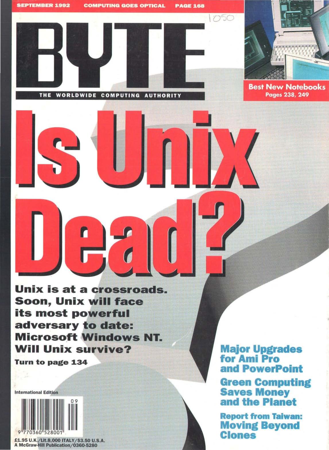 Byte Magazine - Is Unix Dead?