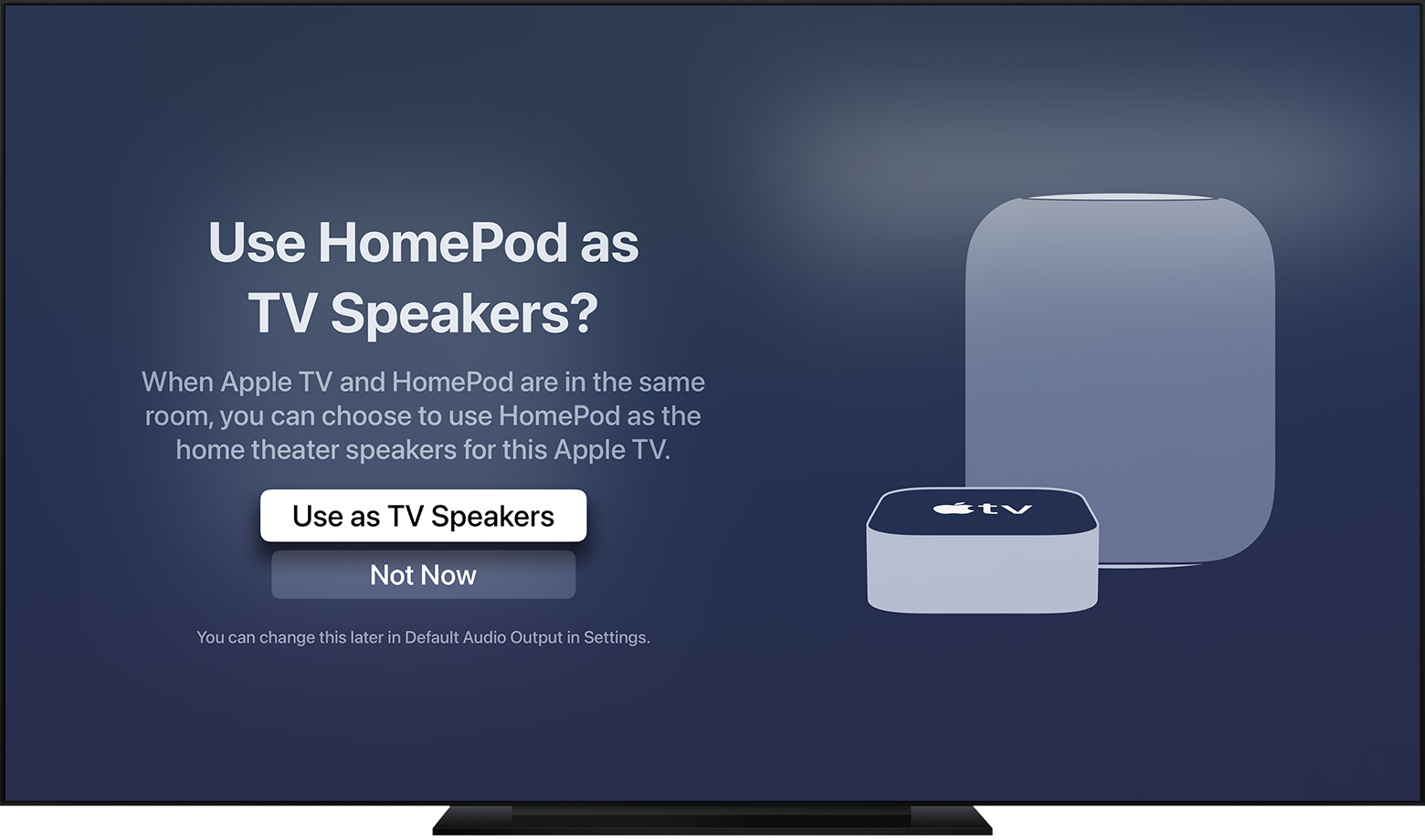 Homepod och Apple tv